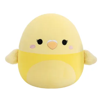 plyšák SQUISHMALLOWS Žlutá andulka - Shayna, 30 cm