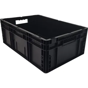 Přepravka MF 6220, 60x40cm Barva: Černá 60 x 40 cm, antistatická