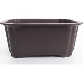 Truhlík Miska plast MP-18 - 31 x 24,5 x 13 cm barva hnědá