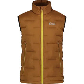 Pánská vesta Hnědá pánská zimní vesta CHASM - M