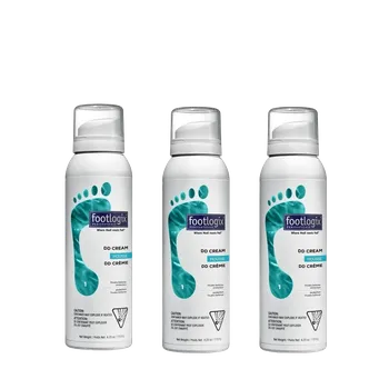Péče o nohy Footlogix Sada 3ksFootlogix DD Cream Mousse Formula (1) - pěna s dvojitou ochranou, 125 ml (4.2 oz.)