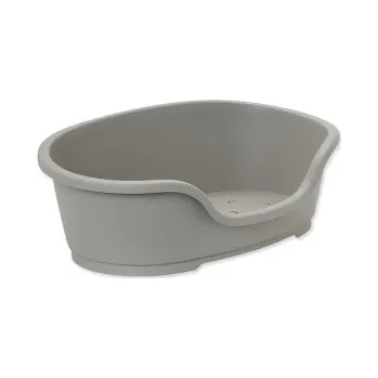 Pelíšek pro psa Pelíšek DOG FANTASY plastový šedý 85 × 57 × 29 cm