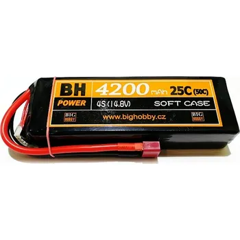 Li-pol baterie 4200 mAh 4S 25C (50C) BH Power