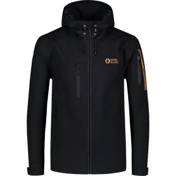 Pánská větrovka Černá pánská nepromokavá 3LL outdoorová bunda MOUNTANEER - XXL