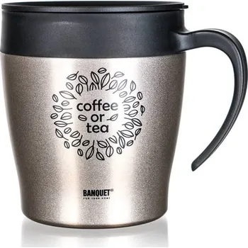 Termohrnek BANQUET TAZZA Termohrnek cestovní 330 ml béžový