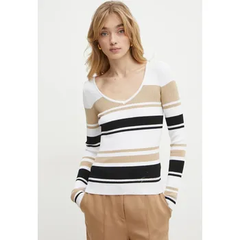 Dámský svetr Svetr Guess EVIE W5RR22.Z2Y72 bílá 00X, vel. M