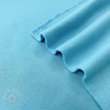 Teplákovina počesaná JOGGING turquoise