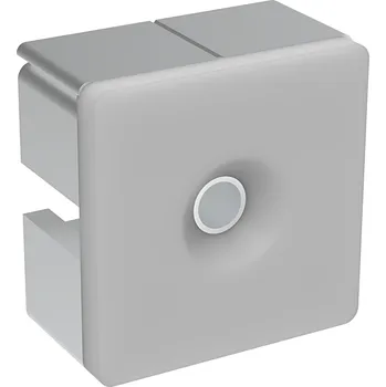 Stavební profil Alusic Záslepka profilu pro panely AC 45-8, 45x45, šedá