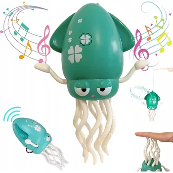 INTERAKTIVNÍ TANČÍCÍ HRAČKA HUDEBNÍ LED SVÍTÍCÍ CHOBOTNICE PRO DĚTI
