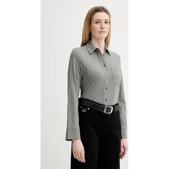 Dámská košile Košile Marc O'Polo dámská, šedá barva, regular, s klasickým límcem, 600200152201 09X, vel. XS