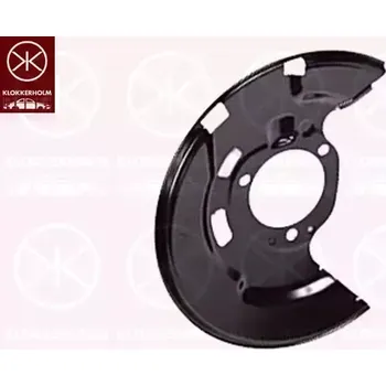 Brzdový kotouč KLOKKERHOLM Ochranný plech proti nečistotám brzdového kotouče KK 5053373