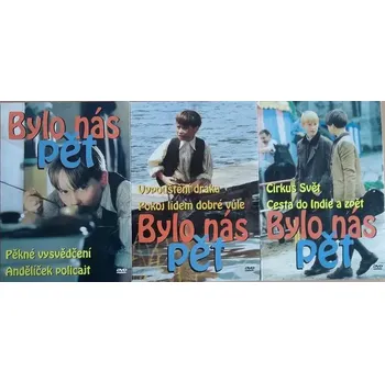 DVD film Kolekce Bylo nás pět - 3 DVD (nejsou díly)