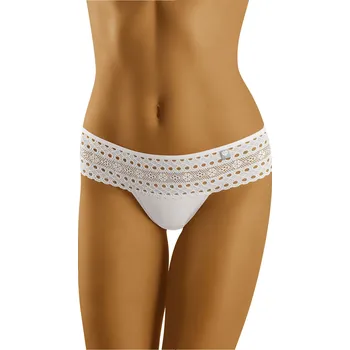 Dámská móda Kalhotky Wol-Bar Diamond 3519 Barva: Bílá, Velikost: S