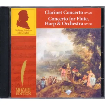 Zahraniční hudba MOZART,W.A.: Clarinet Concerto KV622; Concerto for Flute, Harp & Orchestra KV299 (CD) (Harmen de Boer, clarinet (1-3) Nieuw Sinfonietta Amsterdam, Lev Markiz (1-3) Marc Grauwels, flute (4-6) Giselle Herbert, harp (4-6) Les Violons du Roy, Bernard Labadie)