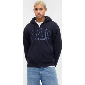 Pánská mikina GAP Zateplená mikina s logem - Pánské GAP modrá | světle modrá 3465546