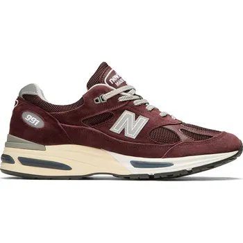 Pánská móda Unisex boty New Balance U991AU2 – bordó