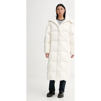 Péřová bunda Tommy Jeans DW0DW21615 bílá 00A, vel. XS
