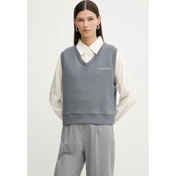 Dámská mikina Bavlněná mikina Marc O'Polo dámská, šedá barva, melanžová, 5000007694 90X, vel. M