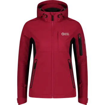Dámská softshellová bunda Červená dámská nepromokavá lehká softshellová bunda WHISPER - 36