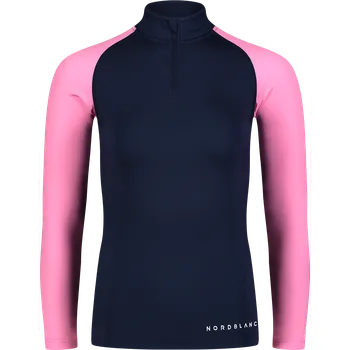 Tmavě modré dámské triko s UV ochranou WATER - 42