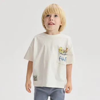 Chlapecké tričko Reserved - Tričko Tom & Jerry - krémová - 293GS-01X - 293GS-01X-116