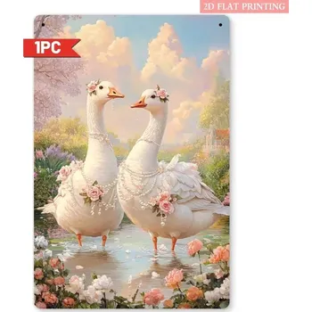 Plechová cedule BAF 2D Plechová cedule Husí smetánka 20 x 30 cm