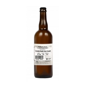 Pivo Mazák - 16° Uzený Bock - Láhev 0,75l