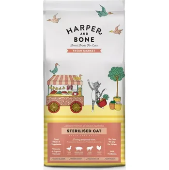 Krmivo pro kočku Harper and Bone Cat Sterilised čerstvé z trhu 2 kg