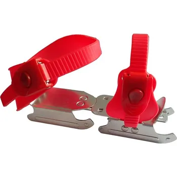 Zimní brusle ACRA Brusle Kačenky dětské Barva: červená