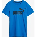 Puma ESS Logo Tee B Racing Blue 128