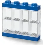 LEGO® sběratelská skříňka na 8 minifigurek - modrá