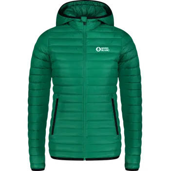 Zelená dámská prošívaná bunda LONGING - 36