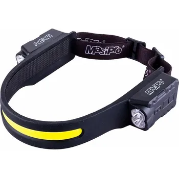 Čelovka Svítilna LED+COB čelovka USB-C