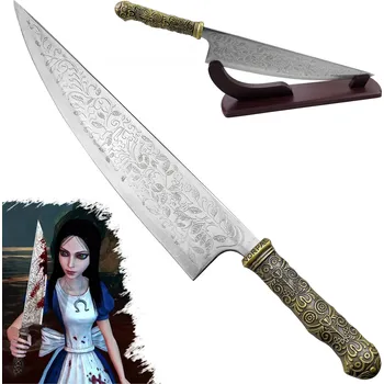 Replika zbraně AF Celokovový nůž "VORPAL BLADE" - Alice Madness Returns