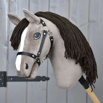 Hobby horsing Hobby Horse Guccini s černou ohlávkou Velikost: XS
