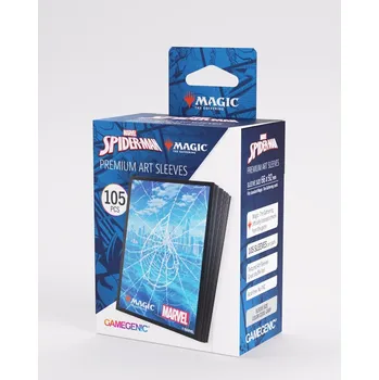 Sběratelská karetní hra Ochranné obaly na karty Gamegenic - MTG x Marvel's Spider-Man: Premium Art Sleeves Spider-Man Island (105 ks)