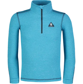 Modré dětské celoroční termo triko HINGE - 146-152