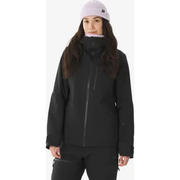 WEDZE Dámská prodyšná a hřejivá lyžařská a snowboardová bunda 500 AM XL ČERNÁ