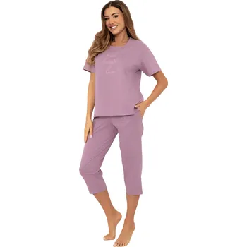 Dámské pyžamo Dámské pyžamo ITALIAN FASHION KSARA krátký 3/4 vřes XL 0