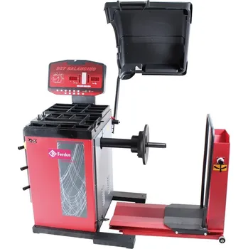 Autodoplněk Vyvažovačka automobilových kol CB460B, 10"-24", nákladní a osobní, s pneumatickým zvedákem