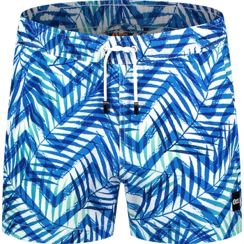 Pánské kraťasy Modré pánské koupací šortky RAINFOREST - M