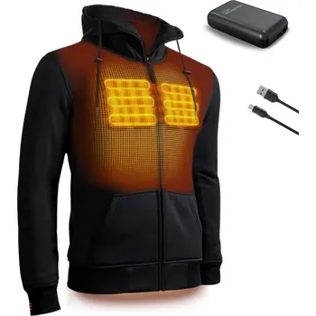 Pánská mikina Magnetar Vyhřívaná mikina s kapucí Etna S