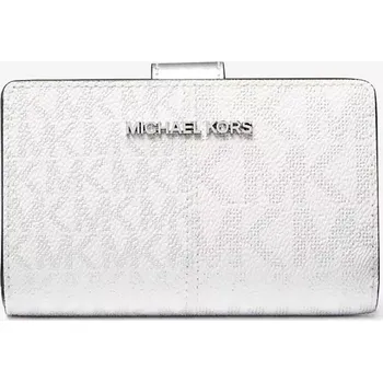 Peněženka MICHAEL KORS dámská peněženka Jet Set stříbrná