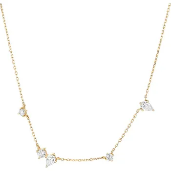 Náhrdelník Pozlacený náhrdelník ANIE se Zirkony Ag 925/1000