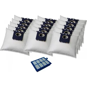 Sáček do vysavače KOMA SB01S - Sada příslušenství pro vysavače Electrolux, AEG, Philips, 15ks sáčků, 1ks HEPA filtr