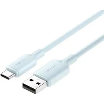 Datový kabel Vention USB 2.0 A Male to C Male 3A Cable 1M Blue PVC Type - CTQLF