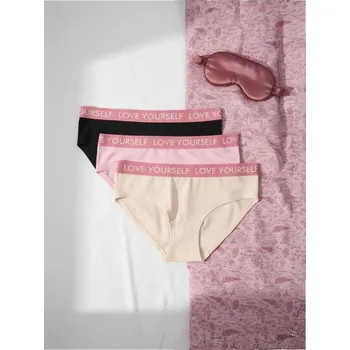 Kalhotky Sinsay - Sada 3 kusů kalhotek - vícebarevná - 775HO-MLC - 775HO-MLC-S