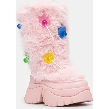 Dívčí sněhule Sněhule Koi Footwear Hairly Lollipop Hairly.Lollipop růžová 30X, EUR 36