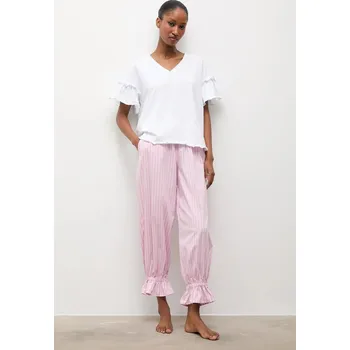 Dámské pyžamo Pyžamo Answear.LAB WA25-PJD018 růžová 30X, vel. XL