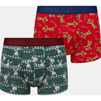 Boxerky Boxerky Medicine 2-pack RW25-BIMA52 vícebarevná MLA, vel. S